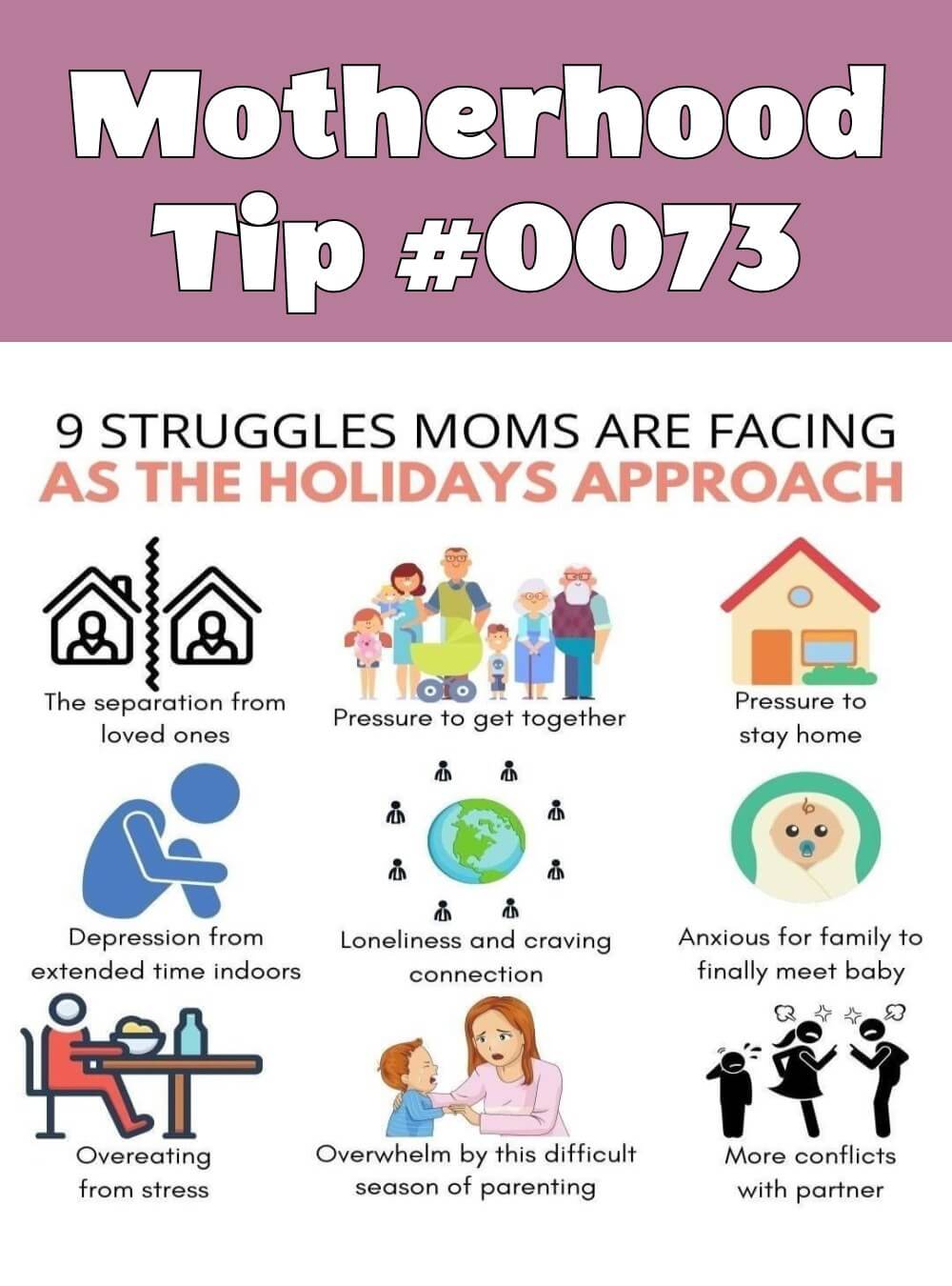 Parenting and Pregnancy Infographic | Motherhood Tip #0073